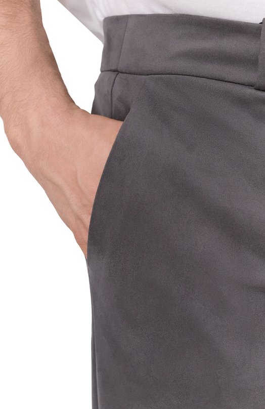 Бархатные брюки Giorgio Armani 6HSP52/SJGBZ Серый  6HSP52/SJGBZ Фото 5