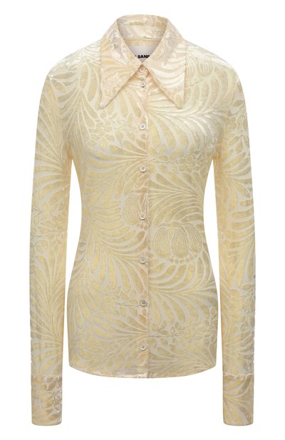 Женская блузка из вискозы JIL SANDER, арт. J01DL0017-J65012