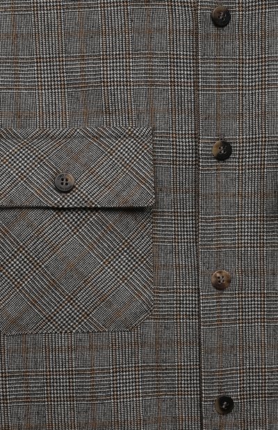 Шерстяная рубашка LORO PIANA, арт. FAL7481, фото 3