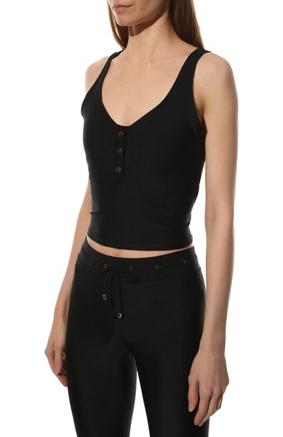 Топ HEROINE SPORT черного цвета по цене 8615 руб., арт. HS-2-144/FALL 2021, фото 3 Топ HEROINE SPORT, арт. HS-2-144/FALL 2021, фото 3