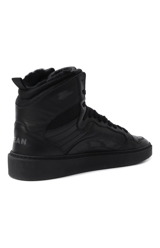 Кожаные кеды Rider Dsquared2 SNM0463/01506719 Чёрный  SNM0463/01506719 Фото 5