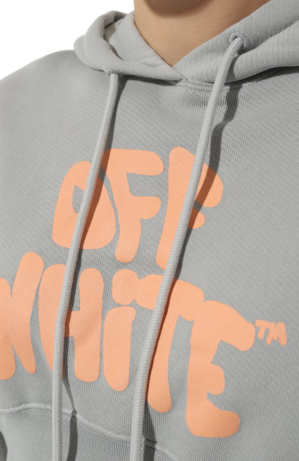Хлопковое худи OFF-WHITE, арт. OWBB020S23JER0030631, фото 5