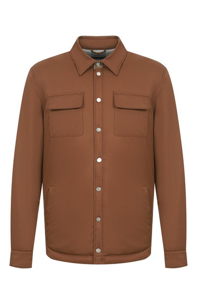 Мужская куртка-рубашка KITON, арт. UW2074V0833F03