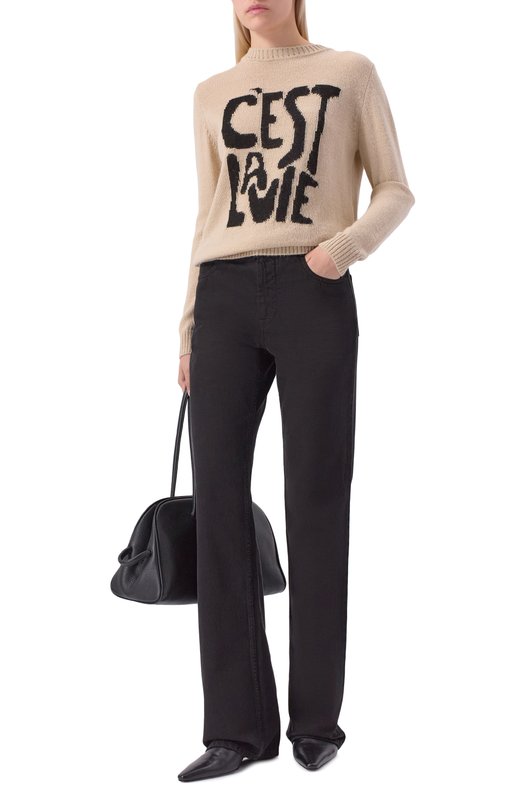 Свитер Weekend Max Mara NITRA Кремовый  NITRA Фото 2