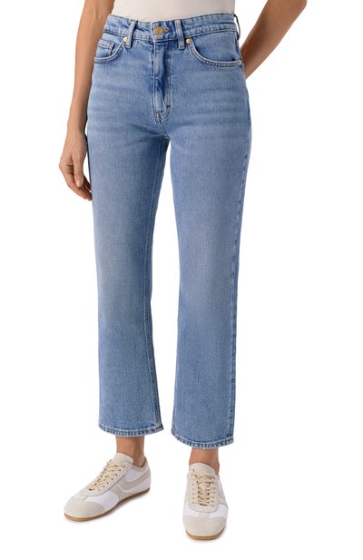 Джинсы HUGO голубого цвета по цене 17950 руб., арт. 50546927, фото 3 Джинсы HUGO, арт. 50546927, фото 3