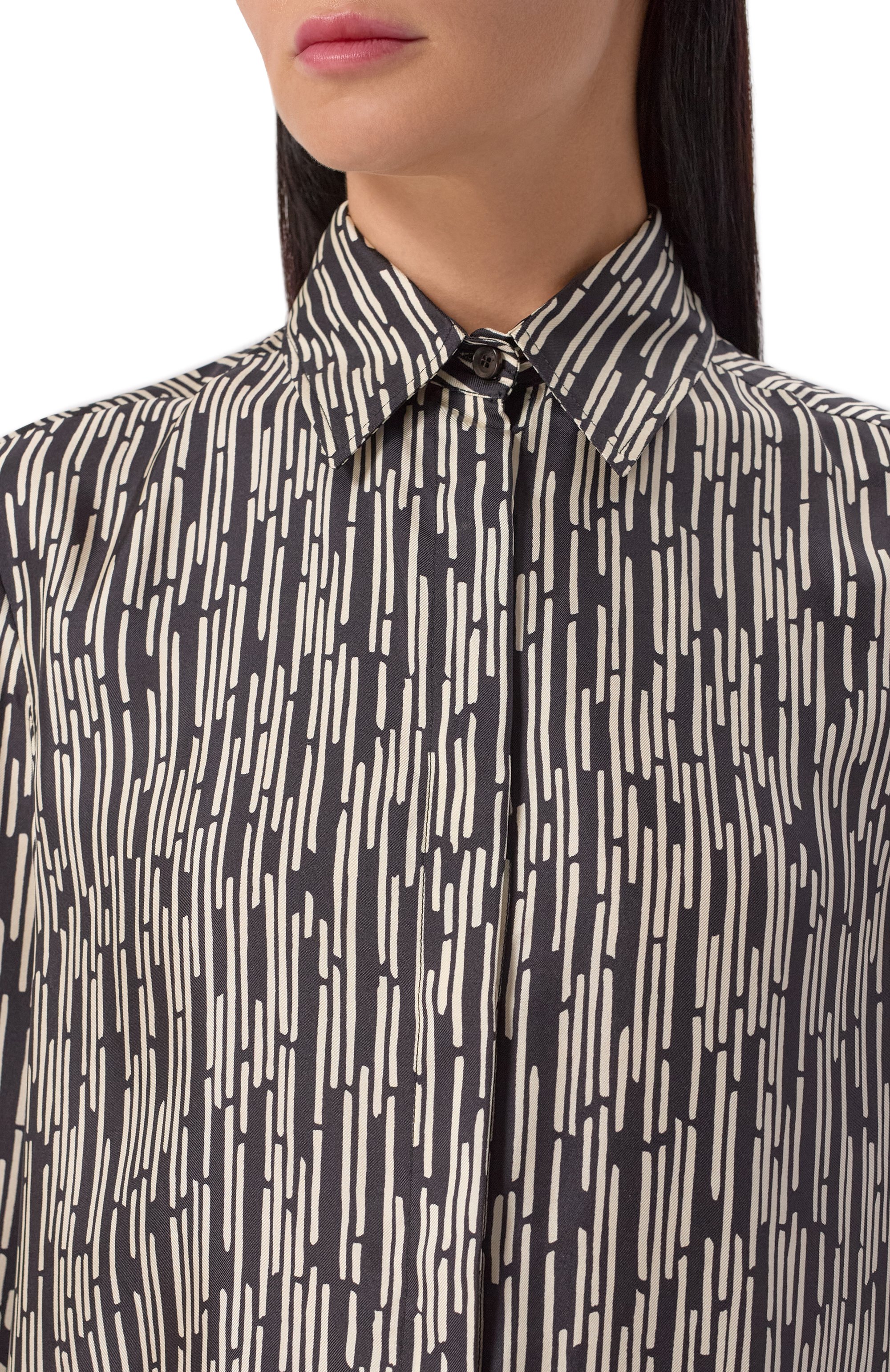 Шелковая рубашка KITON, арт. D55407K0586G06, фото 5