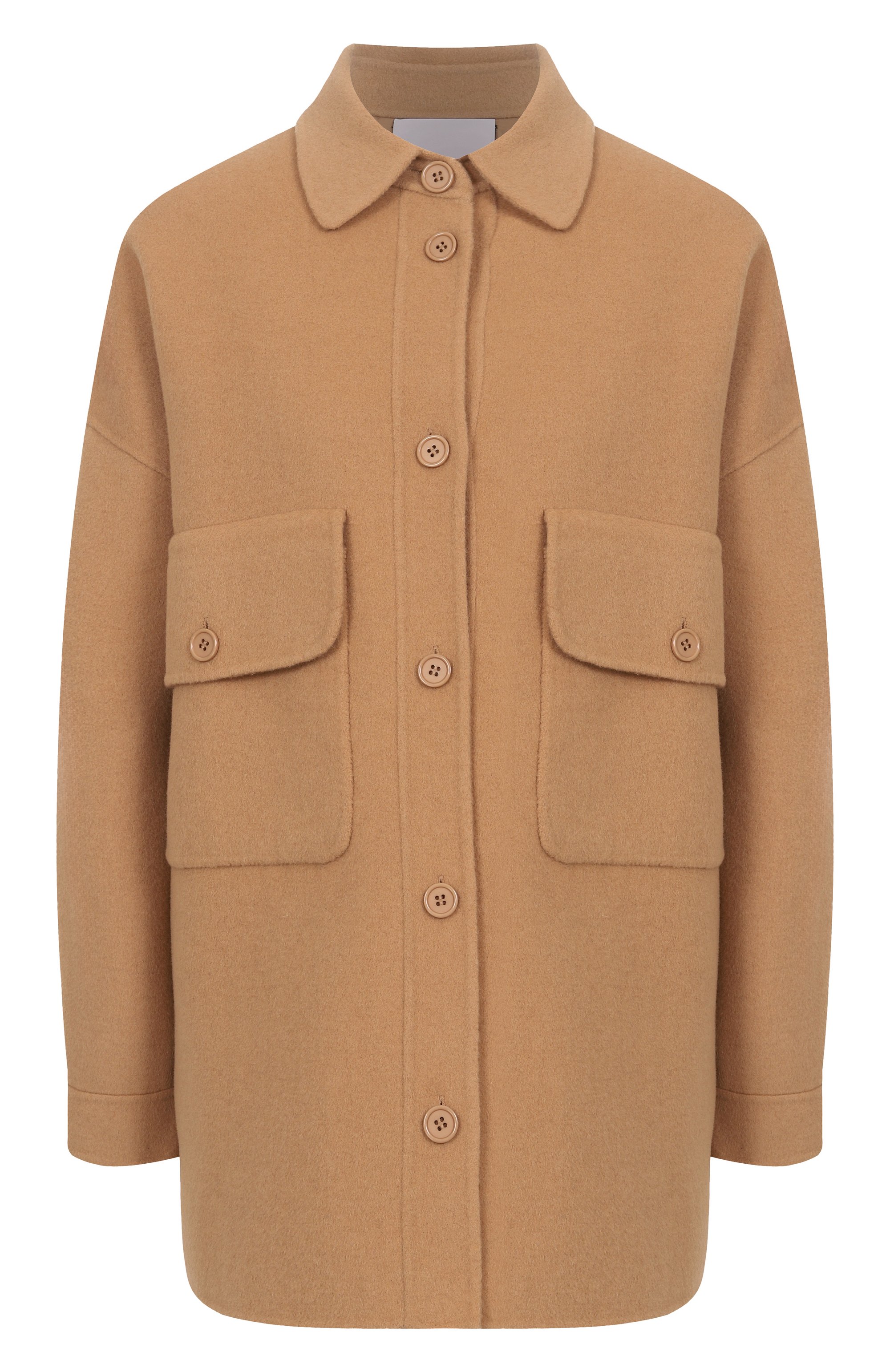 Шерстяная куртка-рубашка ERIKA CAVALLINI, арт. P5WW05, фото 1