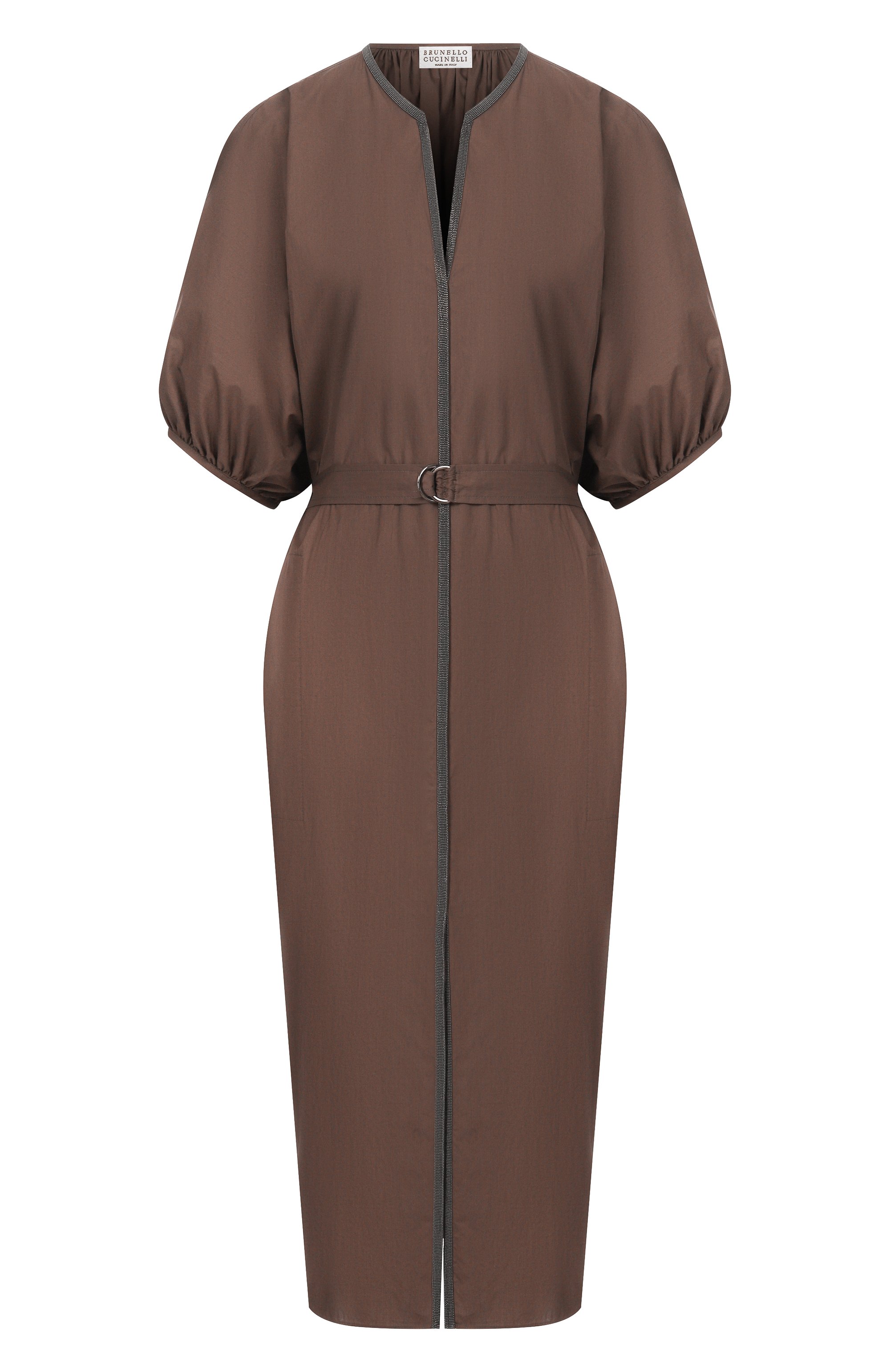 Хлопковое платье BRUNELLO CUCINELLI, �арт. M0H93AHB81, фото 1