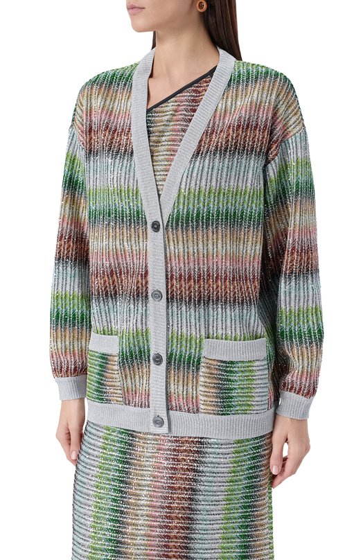 Кардиган Missoni DS25SM0I/BC0051 Разноцветный  DS25SM0I/BC0051 Фото 3