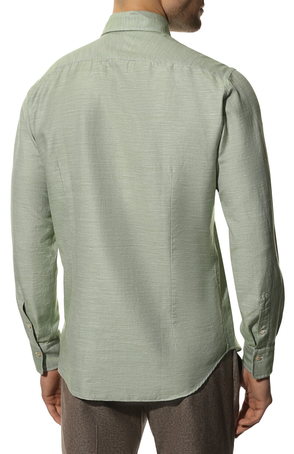 Хлопковая рубашка ALESSANDRO GHERARDI, арт. D0UBLEL/6897, фото 4