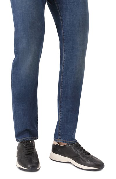 Кожаные кроссовки ZILLI, арт. H0200AM1961VZEV05, фото 3