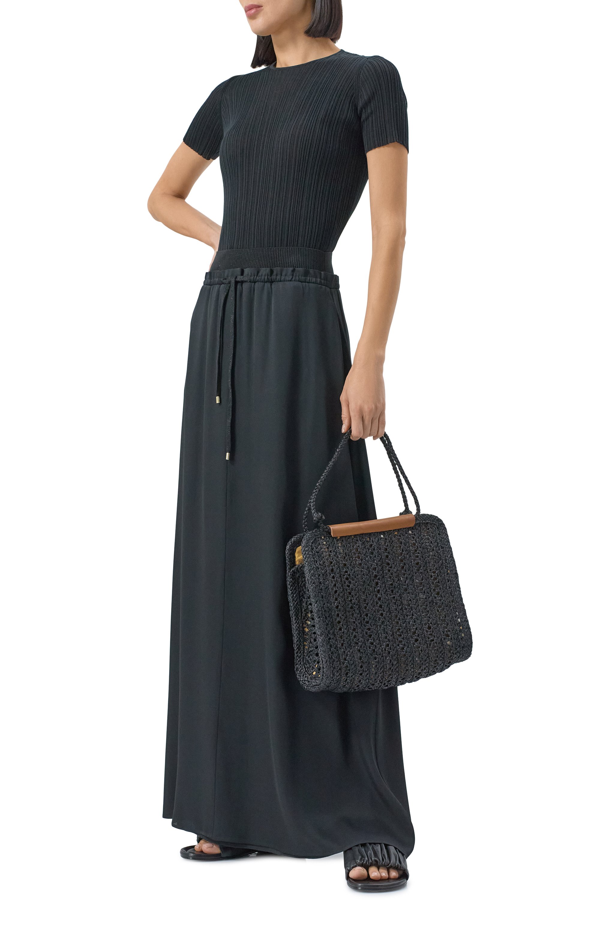 Топ из хлопка и  шелка AGNONA, арт. KT09015/7Q180M, фото 2