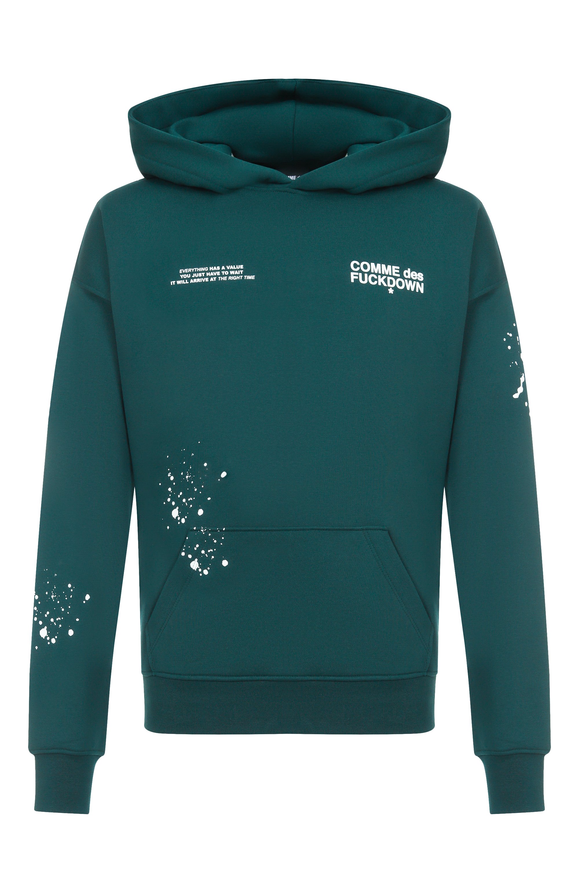 Хлопковое худи COMME DES FUCKDOWN, арт. CFABM01747, фото 1