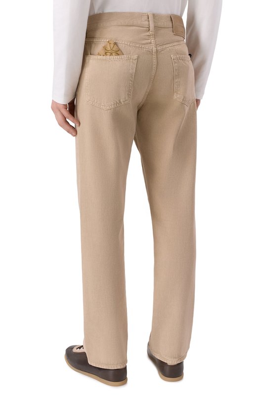 Джинсы Edo Jacob Cohen JUM_QE031 054 T751A TM Бежевый  JUM_QE031 054 T751A TM Фото 4