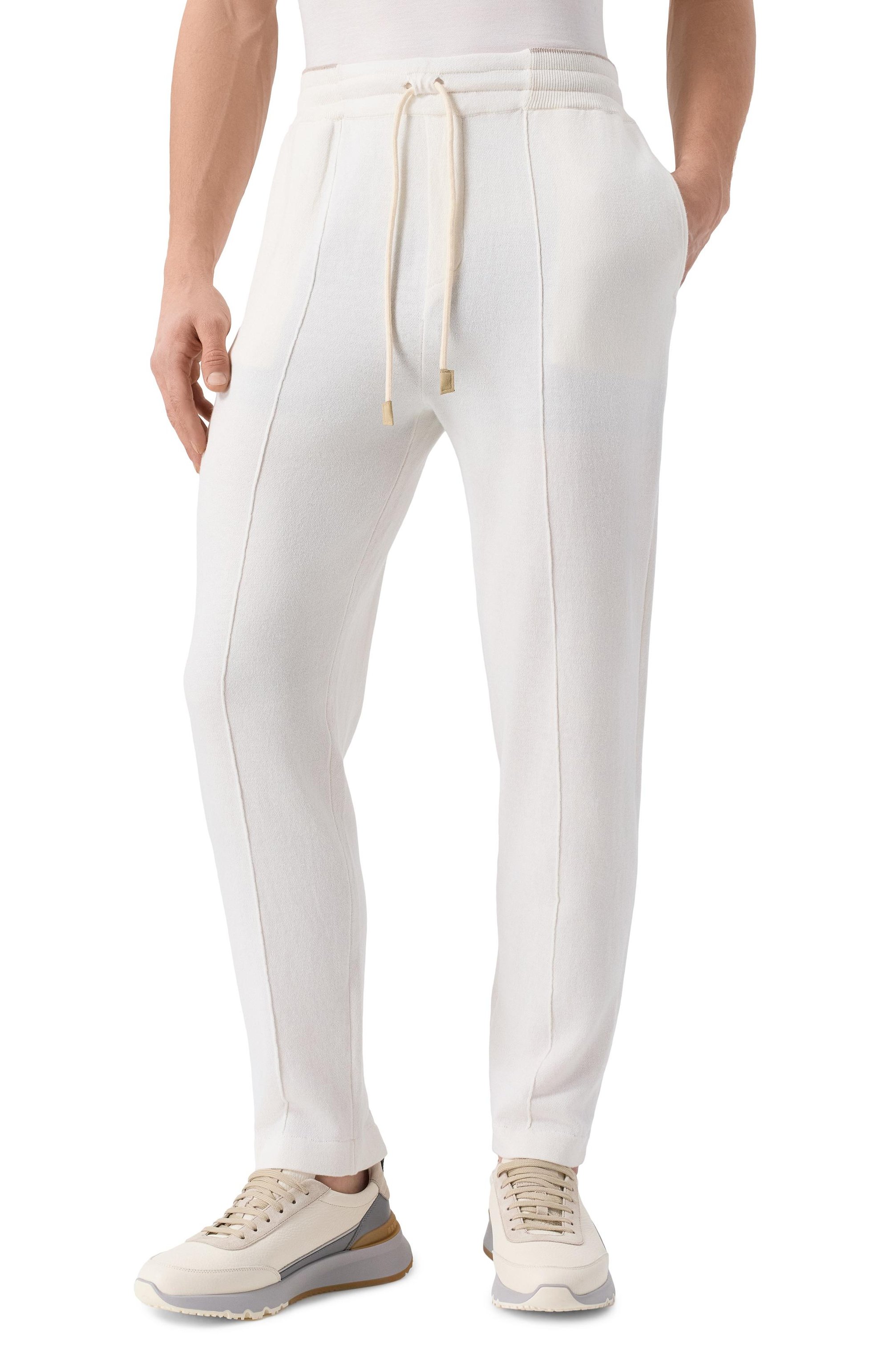 Брюки из хлопка и кашемира GRAN SASSO, арт. 57141/23202, фото 3