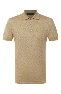Поло из хлопка и шелка ZEGNA, арт. UW369/746, фото 1
