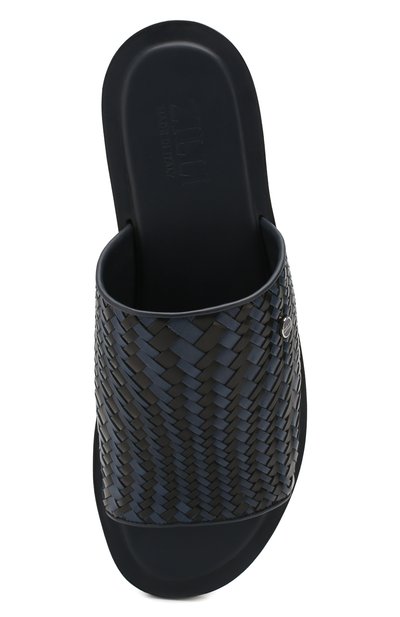 Кожаные шлепанцы ZILLI, арт. MDT-F013/001, фото 5