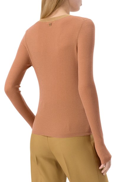 Пуловер из шерсти и кашемира CHLOÉ, арт. CH24WMP51667, фото 4