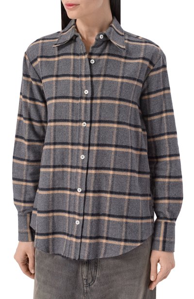 Хлопковая рубашка ACADEMIA, арт. SILVY/75DM1/BL0USE, фото 3