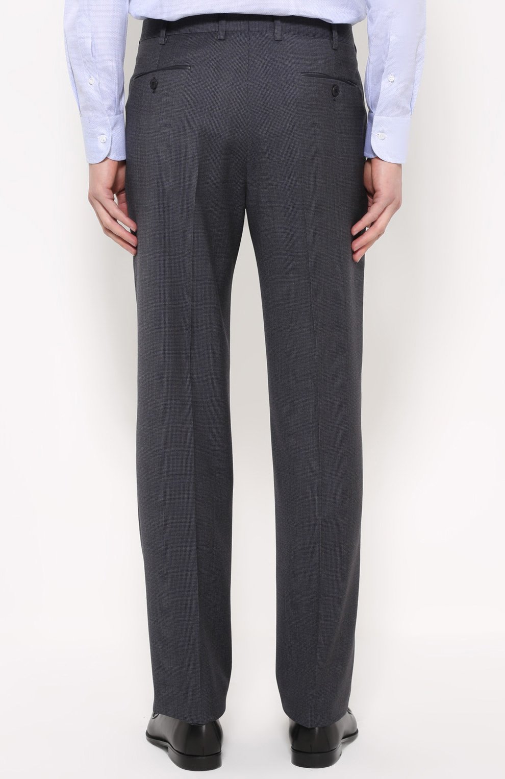 Классические шерстяные брюки BRIONI, арт. RPL5/05A0I/P0RT0VENERE, фото 4