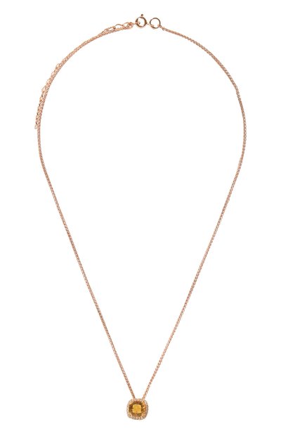 Женская цепочка с цитрином SECRETS JEWELRY, арт. ЦЦКП00804