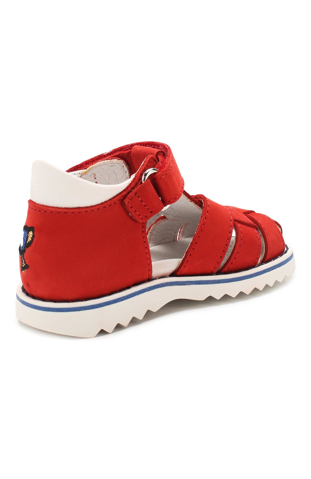 Кожаные сандалии WALKEY красного цвета по цене 11200 руб., арт. Y1B4-40666-0121, фото 3 Кожаные сандалии WALKEY, арт. Y1B4-40666-0121, фото 3