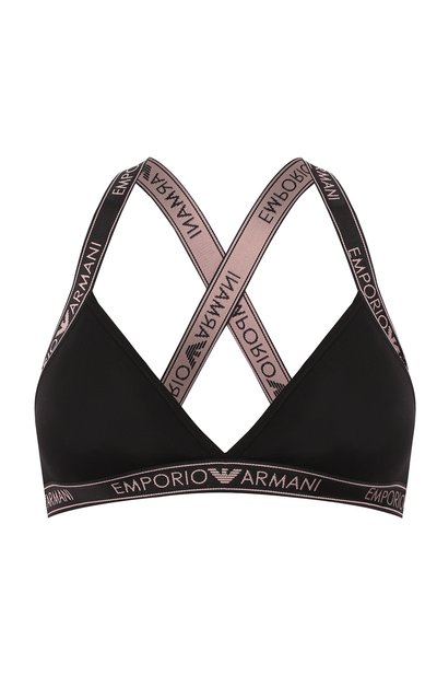 Женский хлопковый бюстгальтер EMPORIO ARMANI, арт. 163949/9A317