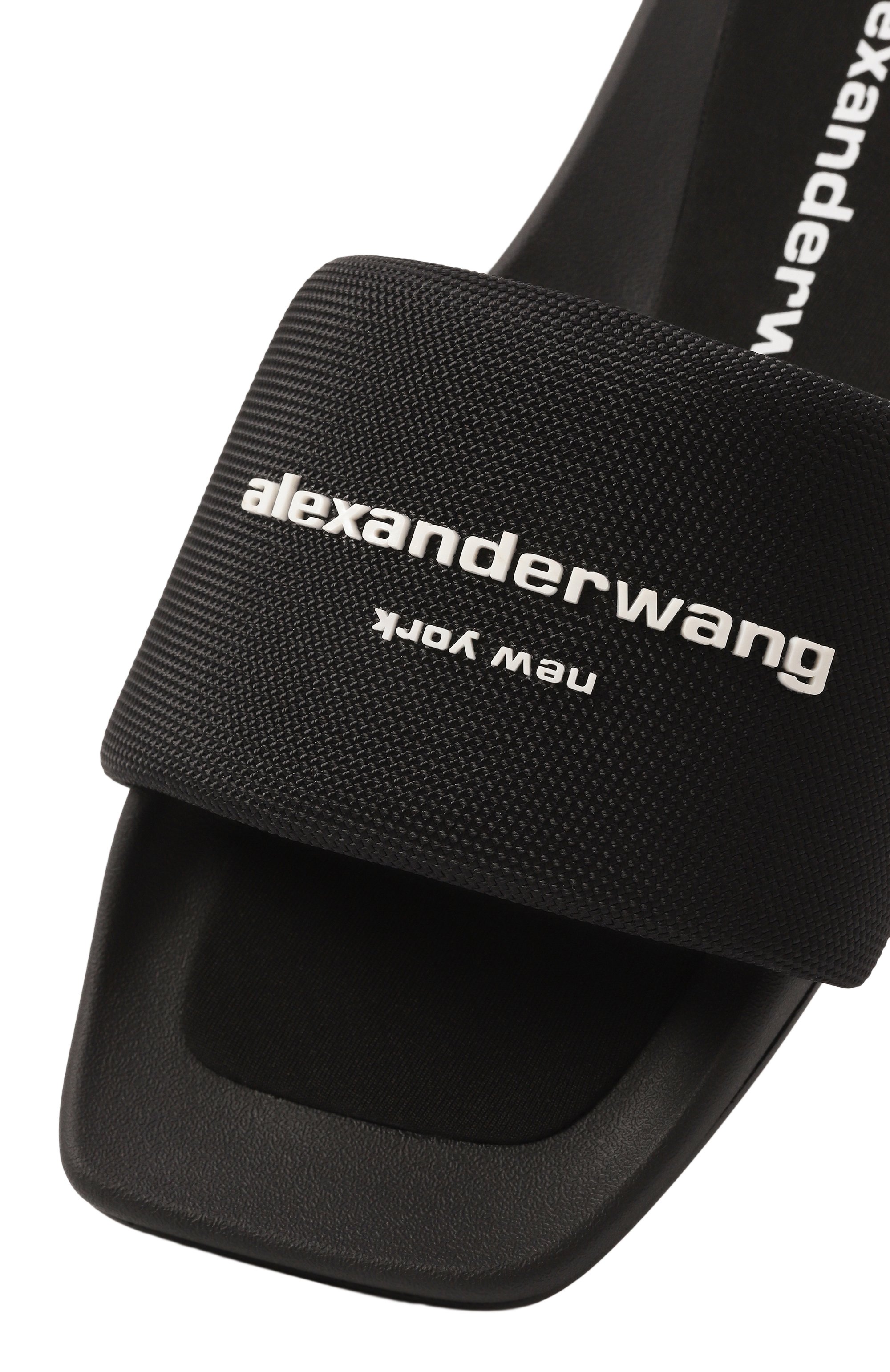 Текстильные шлепанцы ALEXANDER WANG, арт. 30221S059, фото 7