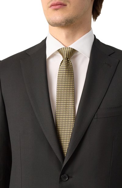 Шелковый галстук CANALI, арт. 18/HJ04240, фото 2