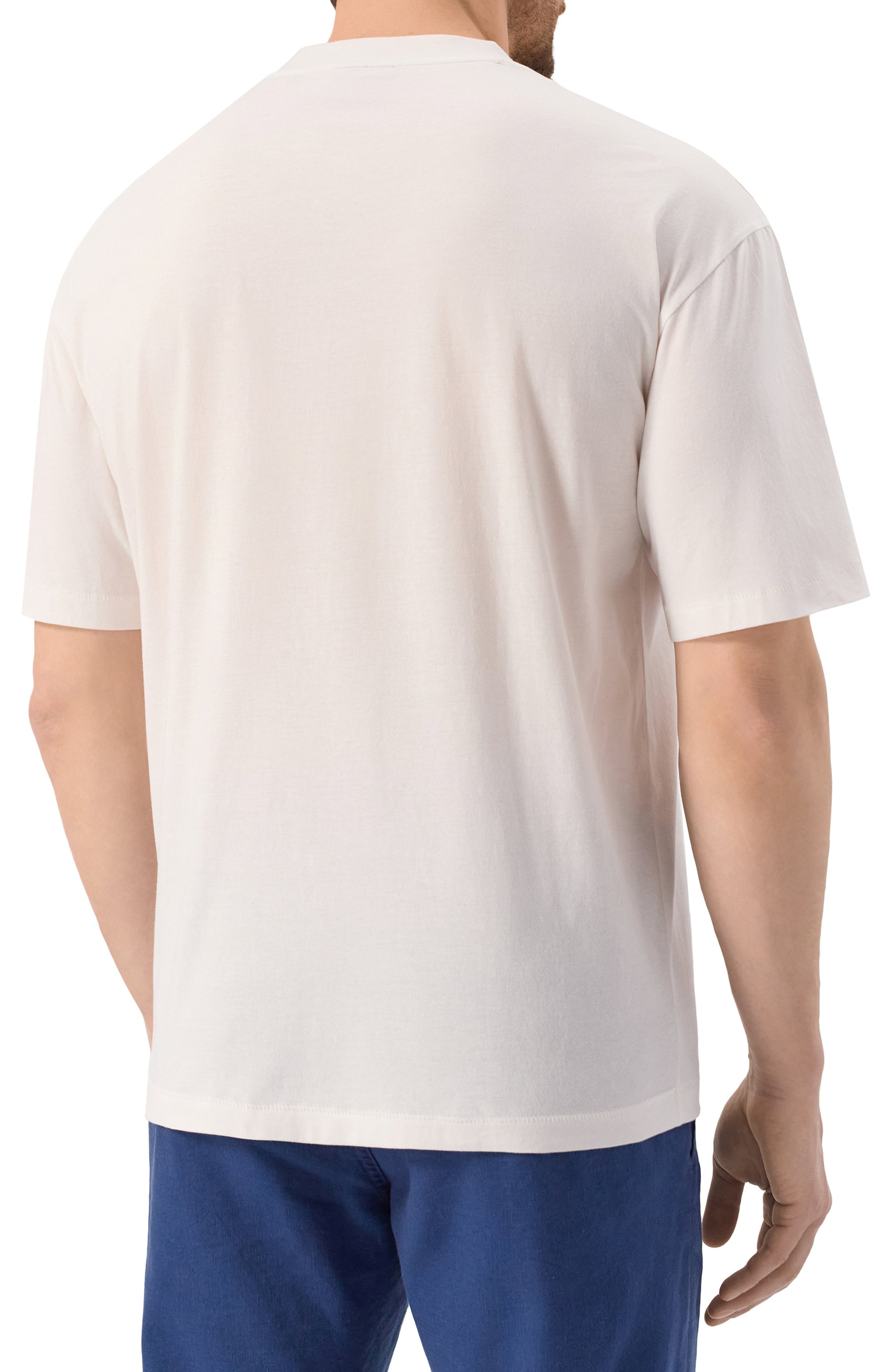 Хлопковая футболка HUGO, арт. 50538972, фото 4