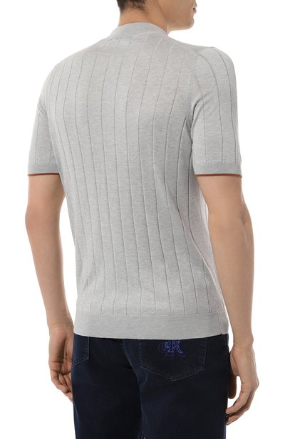 Шелковый джемпер ANDREA CAMPAGNA, арт. 43107/23510, фото 4