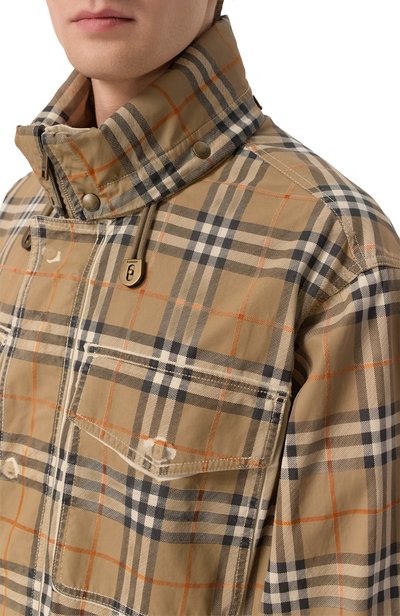 Хлопковая куртка BURBERRY, арт. 8126118, фото 5