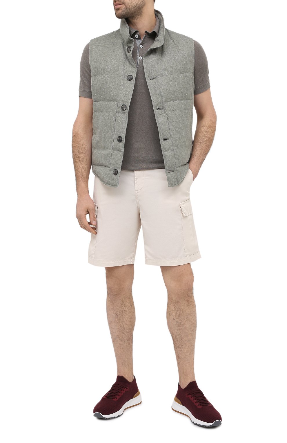 Пуховый жилет BRUNELLO CUCINELLI, арт. MD4951764, фото 2