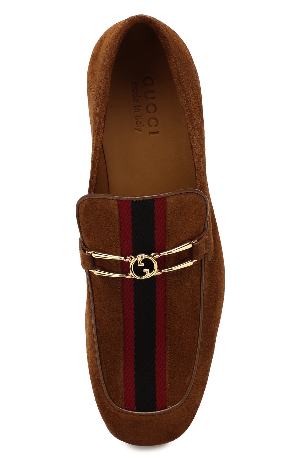 Замшевые лоферы GUCCI, арт. 603684/1DP40, фото 5