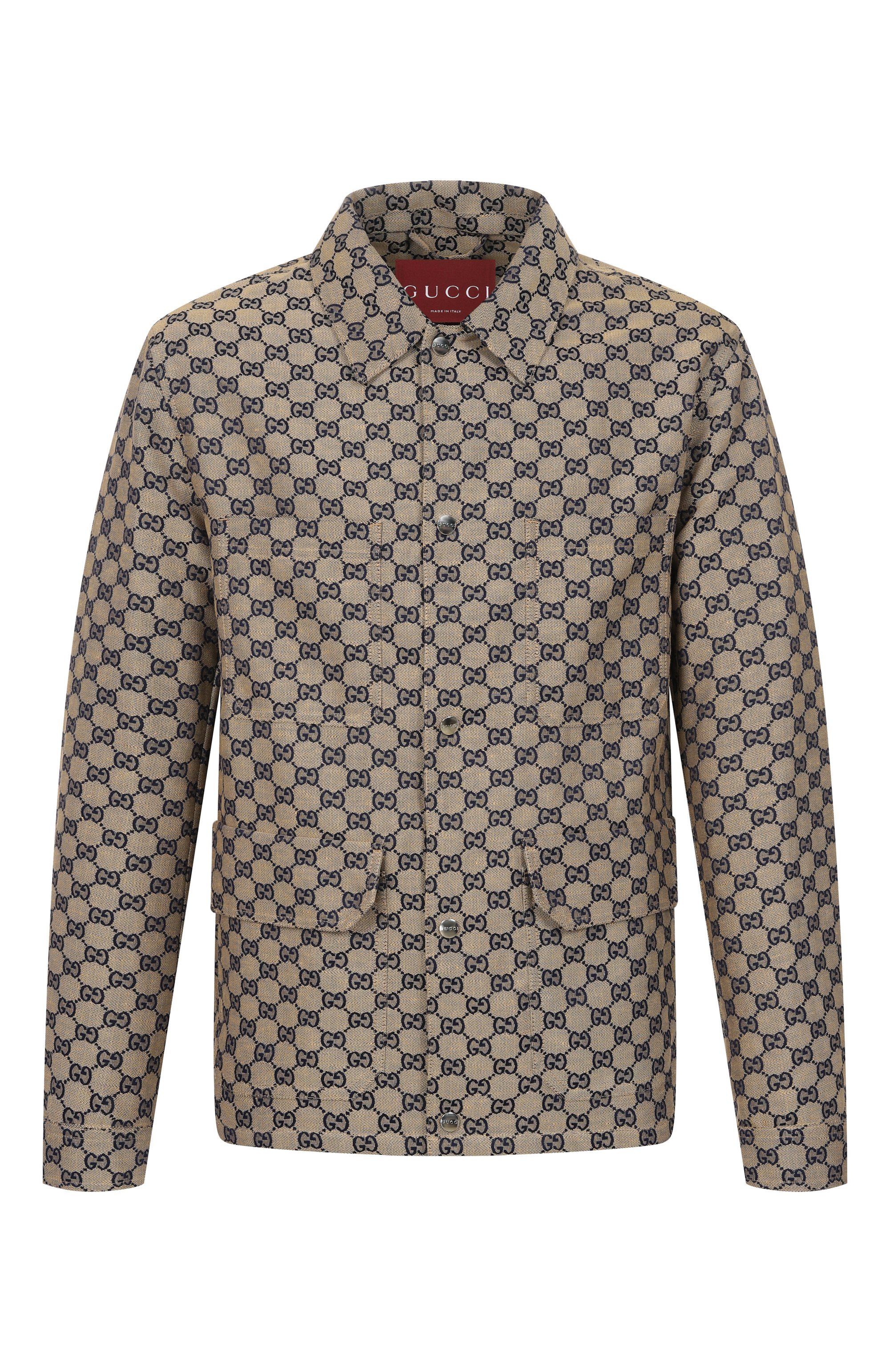 Льняная куртка-рубашка GUCCI, арт. 784252/ZAM7G, фото 1