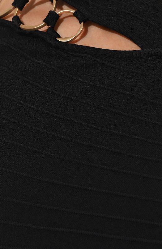Топ из вискозы Cult Gaia KT3457YN2494 Чёрный  KT3457YN2494 Фото 5
