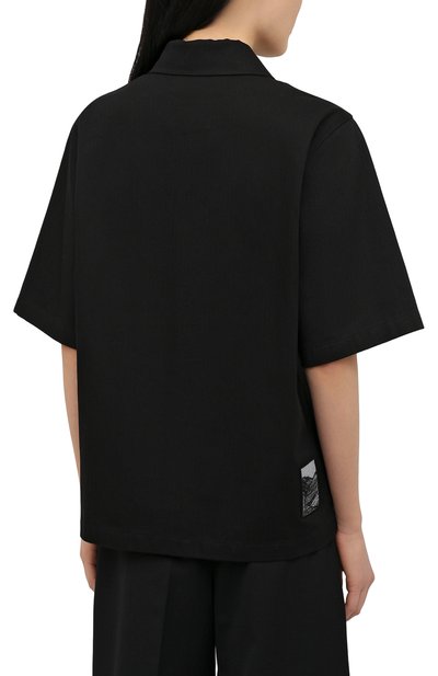 Хлопковая рубашка JIL SANDER, арт. JPPS600305-WS241900, фото 4
