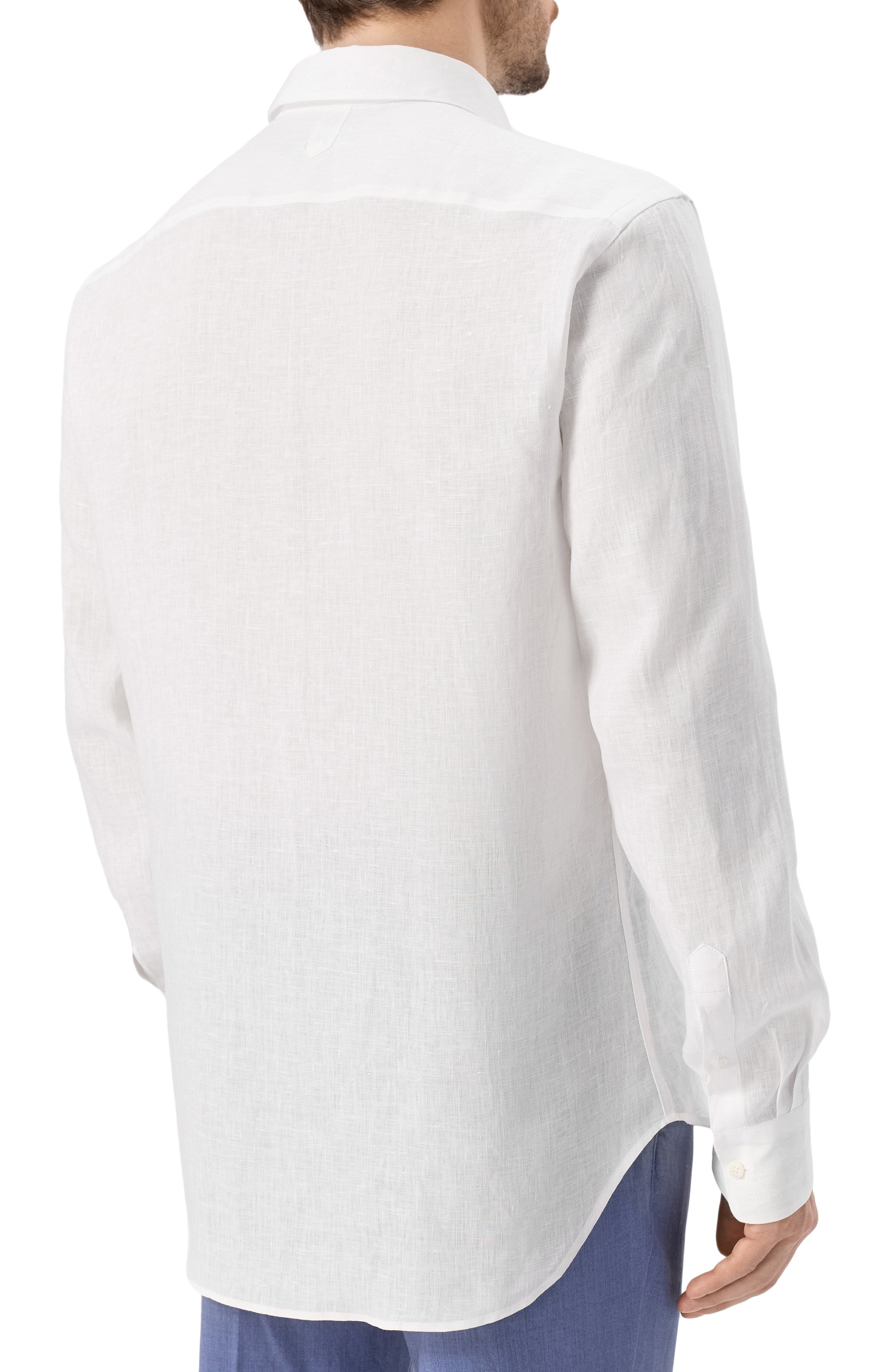 Льняная рубашка CANALI, арт. CSL7077/GL03099, фото 4