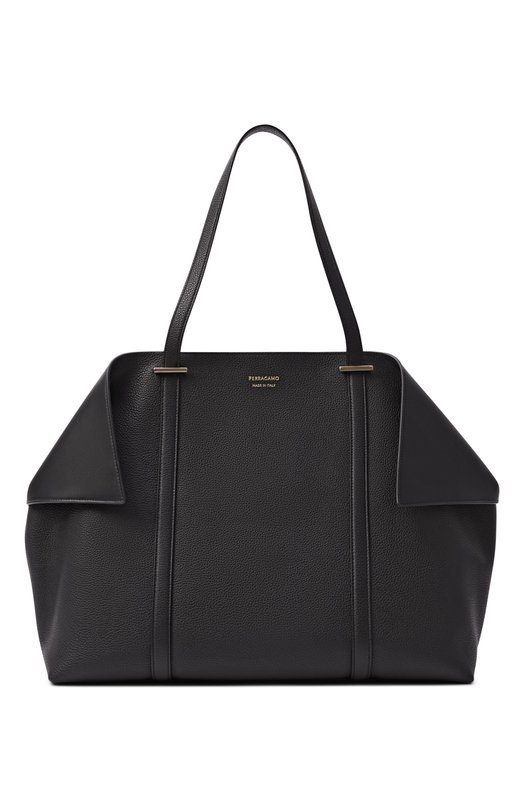 Сумка-тоут Folded large Ferragamo 21A452/789 Чёрный 21A452/789