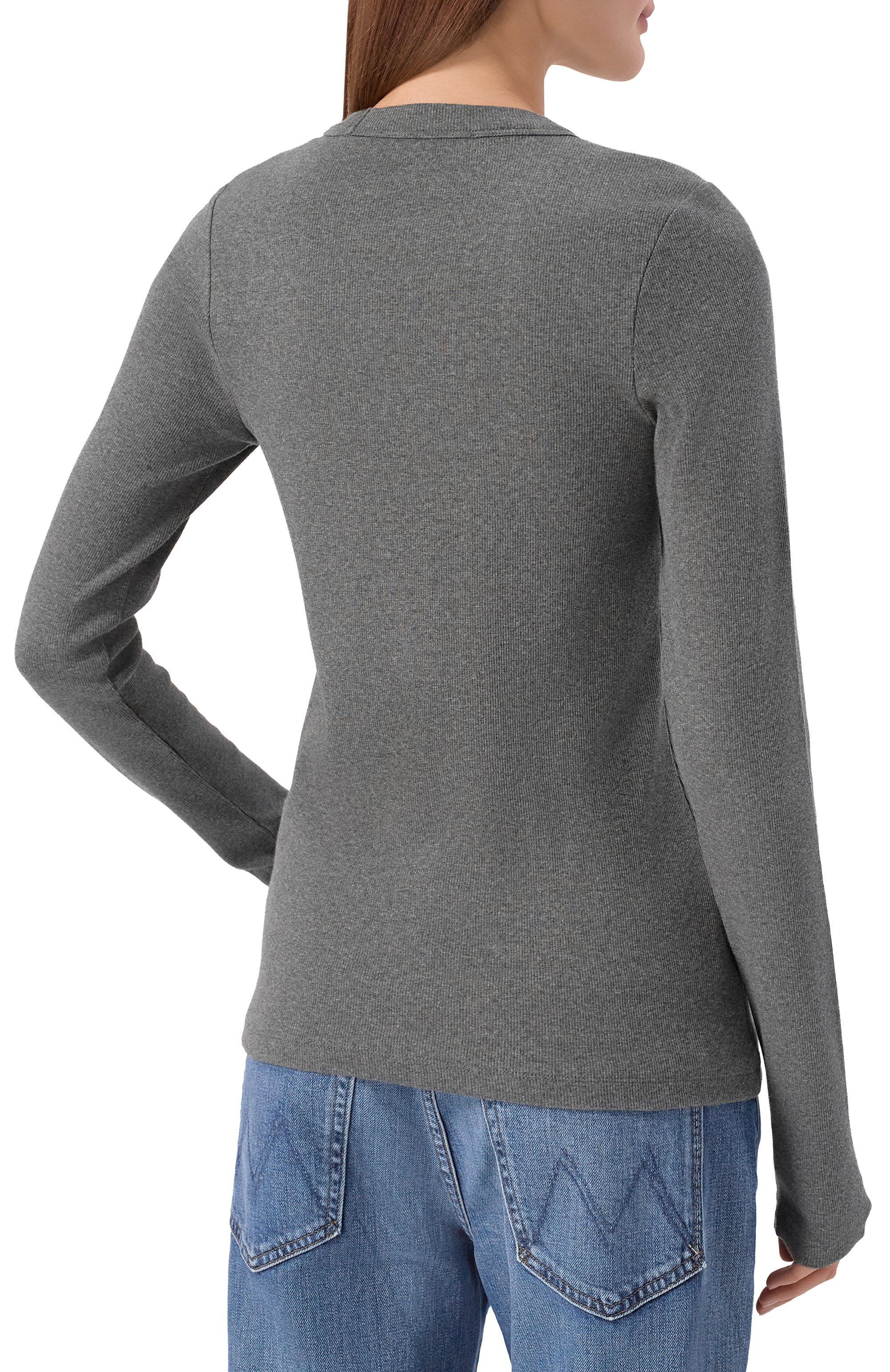 Хлопковый лонгслив REPLAY, арт. W3414A.000.23970, фото 4