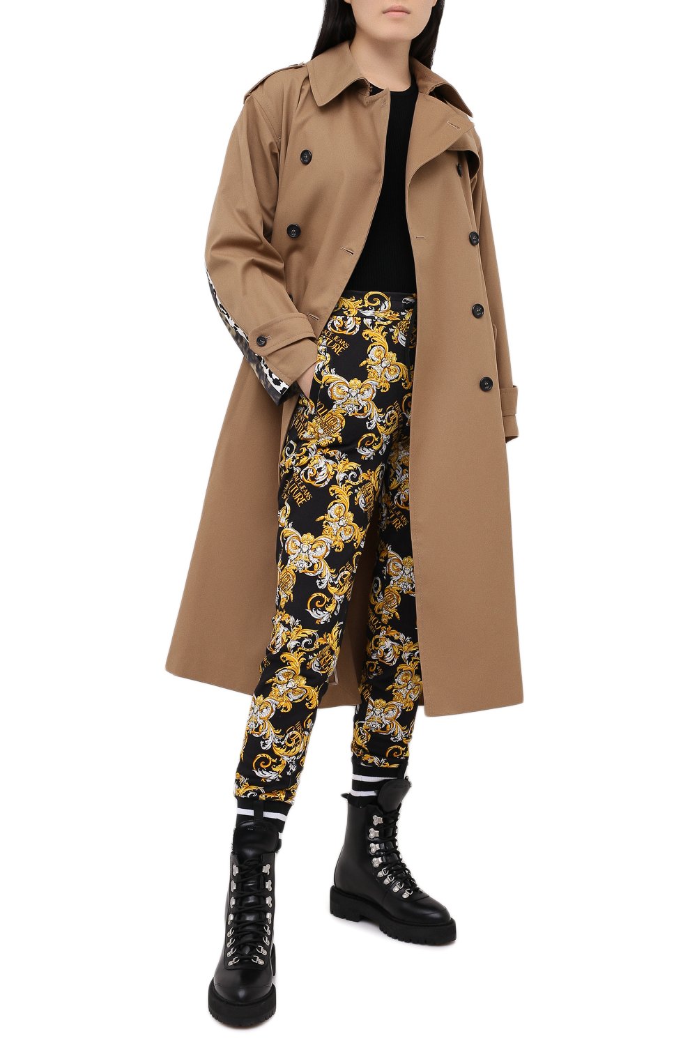 Хлопковые джоггеры VERSACE JEANS COUTURE, арт. A1HZA150-ZDP310 PRINT/S0830, фото 2