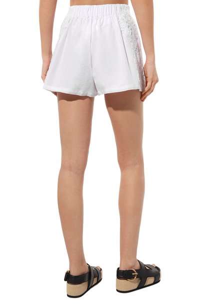 Шорты из хлопка и шелка LILA EUGENIE, арт. 2420, фото 4