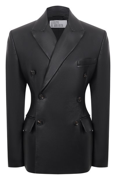 Женская кожаный жакет GIUSEPPE DI MORABITO, арт. 05FWJA096P 05351