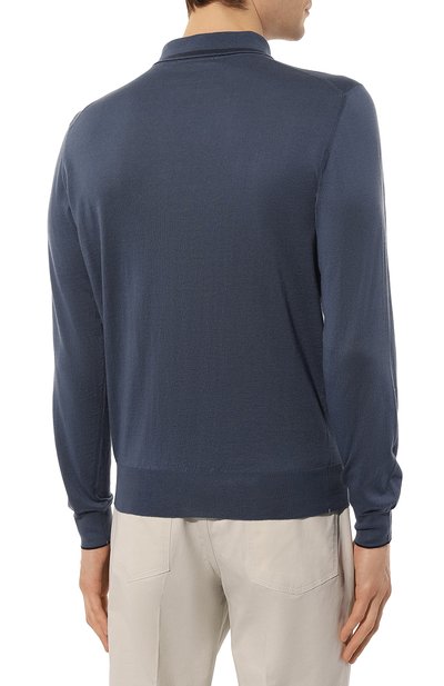 Поло из хлопка и кашемира FIORONI, арт. MK26609C1, фото 4