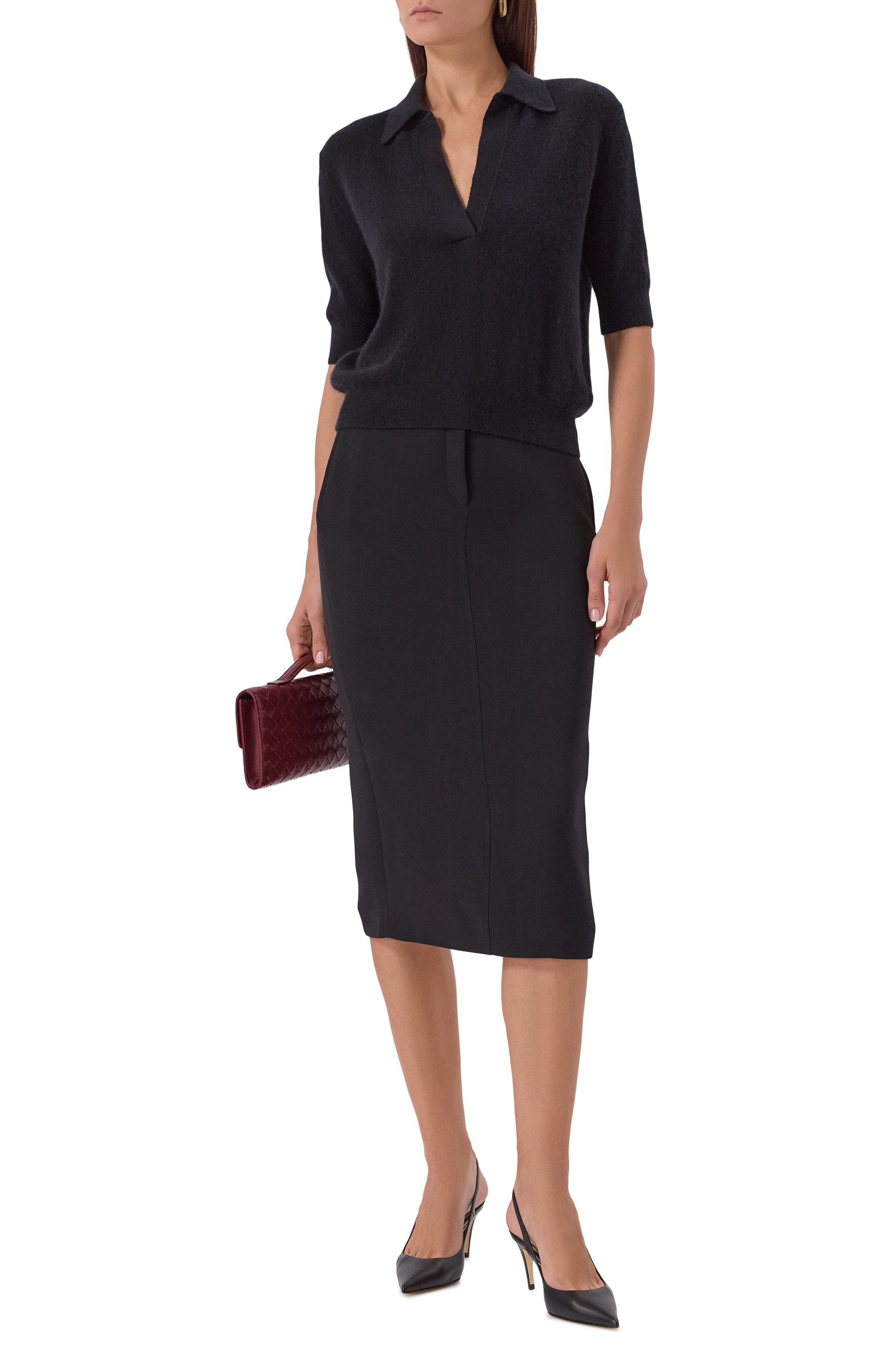 Шелковая юбка MVST черного цвета по цене 179500 руб., арт. M25.1PW.S004, фото 2 Шелковая юбка MVST, арт. M25.1PW.S004, фото 2