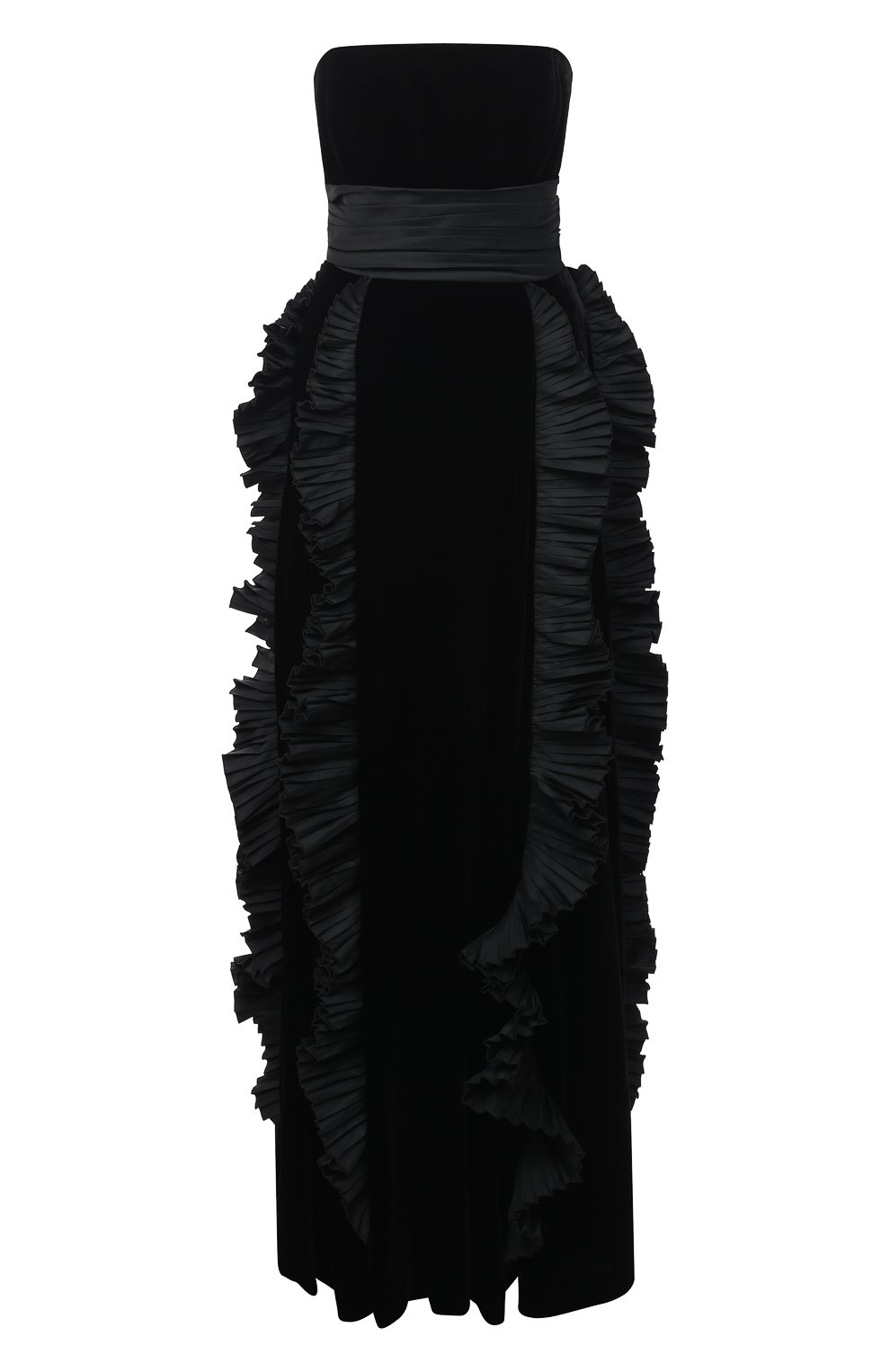 Платье ZUHAIR MURAD черного цвета по цене 422500 руб., арт. DRP20364/VESB003, фото 1 Платье ZUHAIR MURAD, арт. DRP20364/VESB003, фото 1