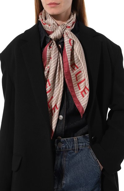 Шелковый платок COCCINELLE, арт. E7 PZU 38 01 01, фото 2