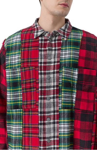 Хлопковая рубашка DIEGO VENTURINO, арт. DVCMC0TRTMIX, фото 5