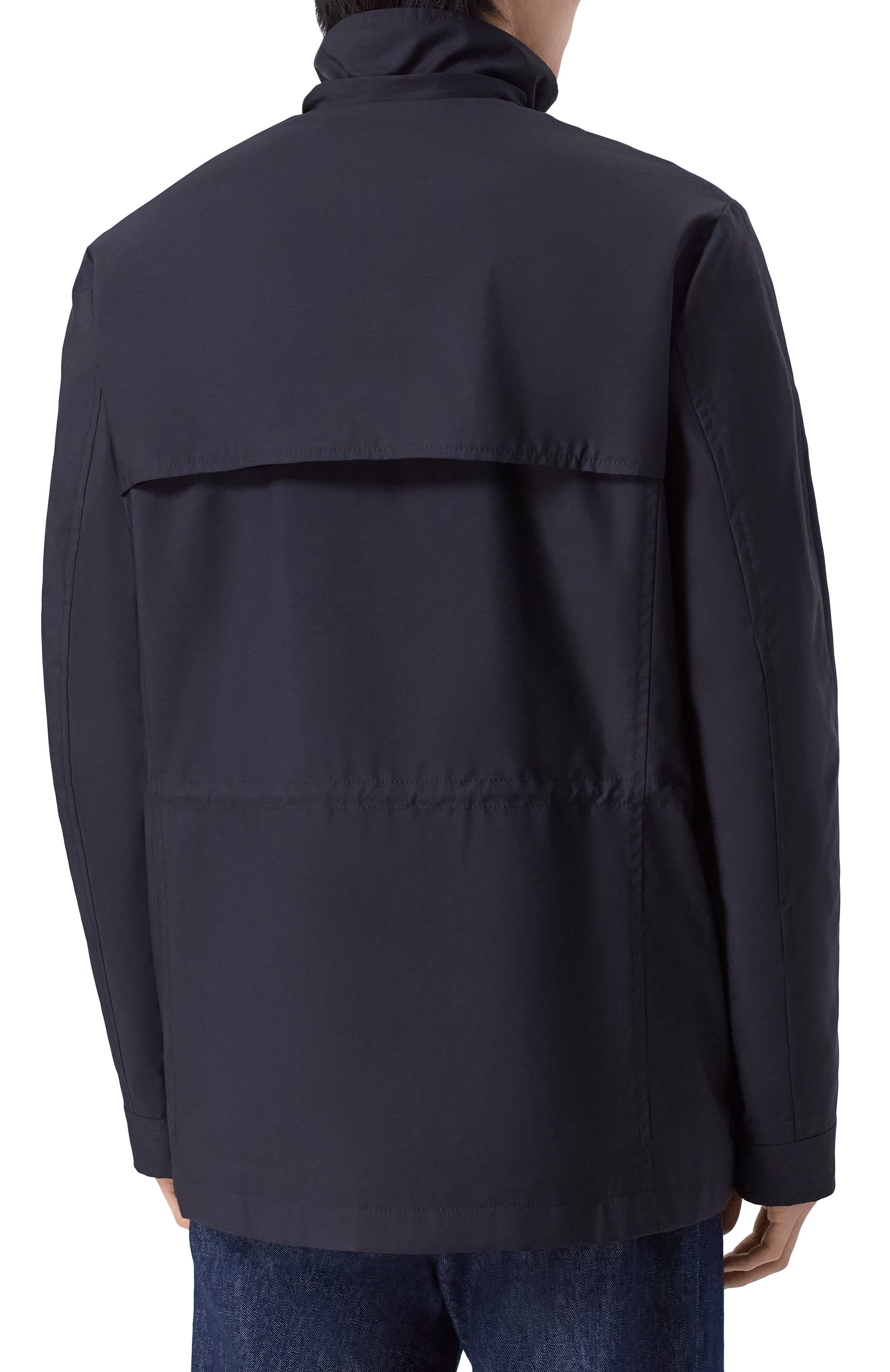 Плащ из шерсти и шелка ZILLI, арт. ASAL00M0256VREH00, фото 4