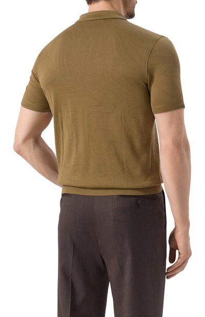 Хлопковое поло CORNELIANI, арт. 25G520-2525009, фото 4